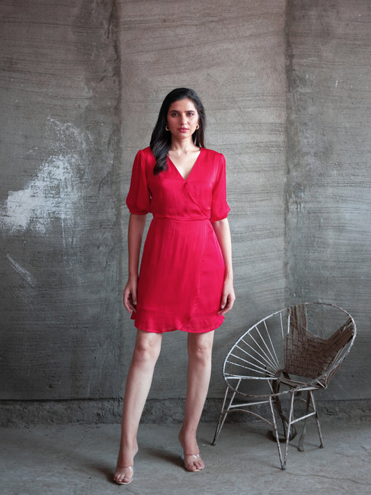 Reya Dress - Red